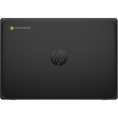 HP Fortis 11 G10 11.6" Touch-Screen Chromebook, Intel Celeron N100, 3.4 GHz, 4GB RAM, eMMC 32GB, ChromeOS, Jack Black
