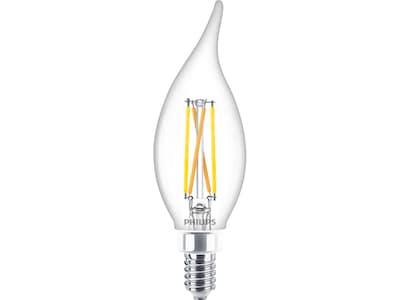 Philips 2.3-Watt Warm Glow LED Decorative Bulb, 6/Carton (566653)