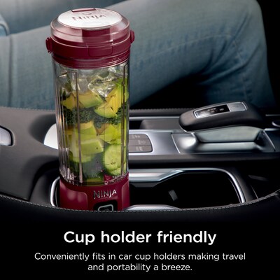 Ninja Blast Portable 18 oz. Blender, Cranberry Red (BC151CR)