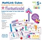 Learning Resources MathLink Cubes Kindergarten Math Activity Set: Fantasticals!, Multicolor (LER 9331)