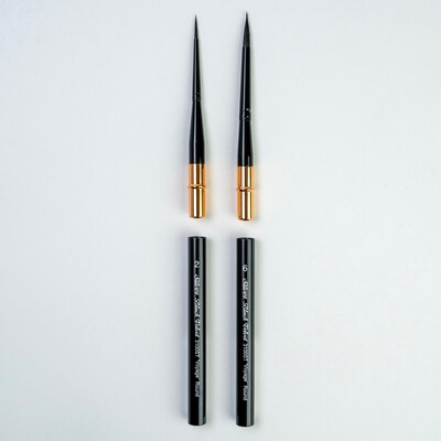 Silver Brush Black Velvet Small Travel Brushes, 2/Set (SLVBV3060)