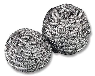 Scotch-Brite Heavy Duty Stainless Steel Scrubber, Gray/Silver (84)