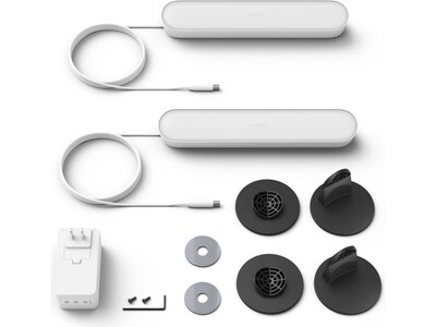 Philips Hue Play Smart 42W Equivalent Light Bar, White, 2/Pack  (7820231U7)