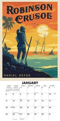 2026 Willow Creek Literary Classics 12" x 12" Monthly Wall Calendar (55922)