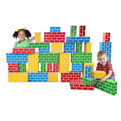 Teacher Created Resources Easy-Stack Cardboard Blocks, 40 Pieces (TCR11532)