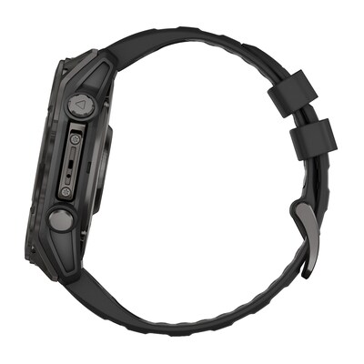 Garmin fenix 8 Smart Watch, 51-mm, Carbon Gray & Black (GRM0290520)