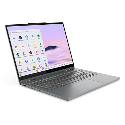 Lenovo 14IRU10 14" LCD 2-in-1 Touchscreen Chromebook, Intel Core 5 120U, 8GB RAM, 256GB SSD, Backlit Keyboard, ChromeOS