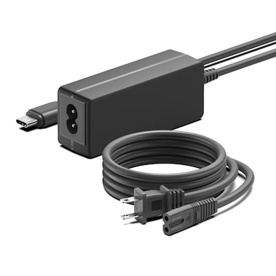 BTI 65W USB-C AC Adapter for Laptop, Black (40AWGC65WW-BTI)