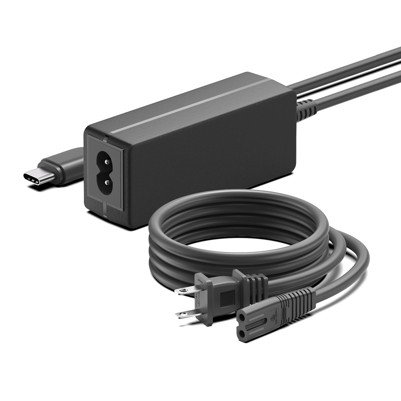 BTI 65W USB-C AC Adapter for Laptop, Black (40AWGC65WW-BTI)