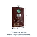 Starbucks Caffe Verona Coffee Flavia Freshpack, Dark Roast, 80/Carton (MDR01039)