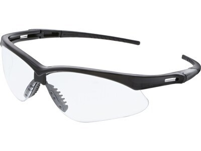 MCR Safety Memphis Anti-Fog Safety Glasses, Wraparound, Clear Lens (MP110AF)