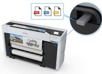 Epson SureColor T5770DR 36-Inch Large-Format Dual-Roll CAD/Technical Printer