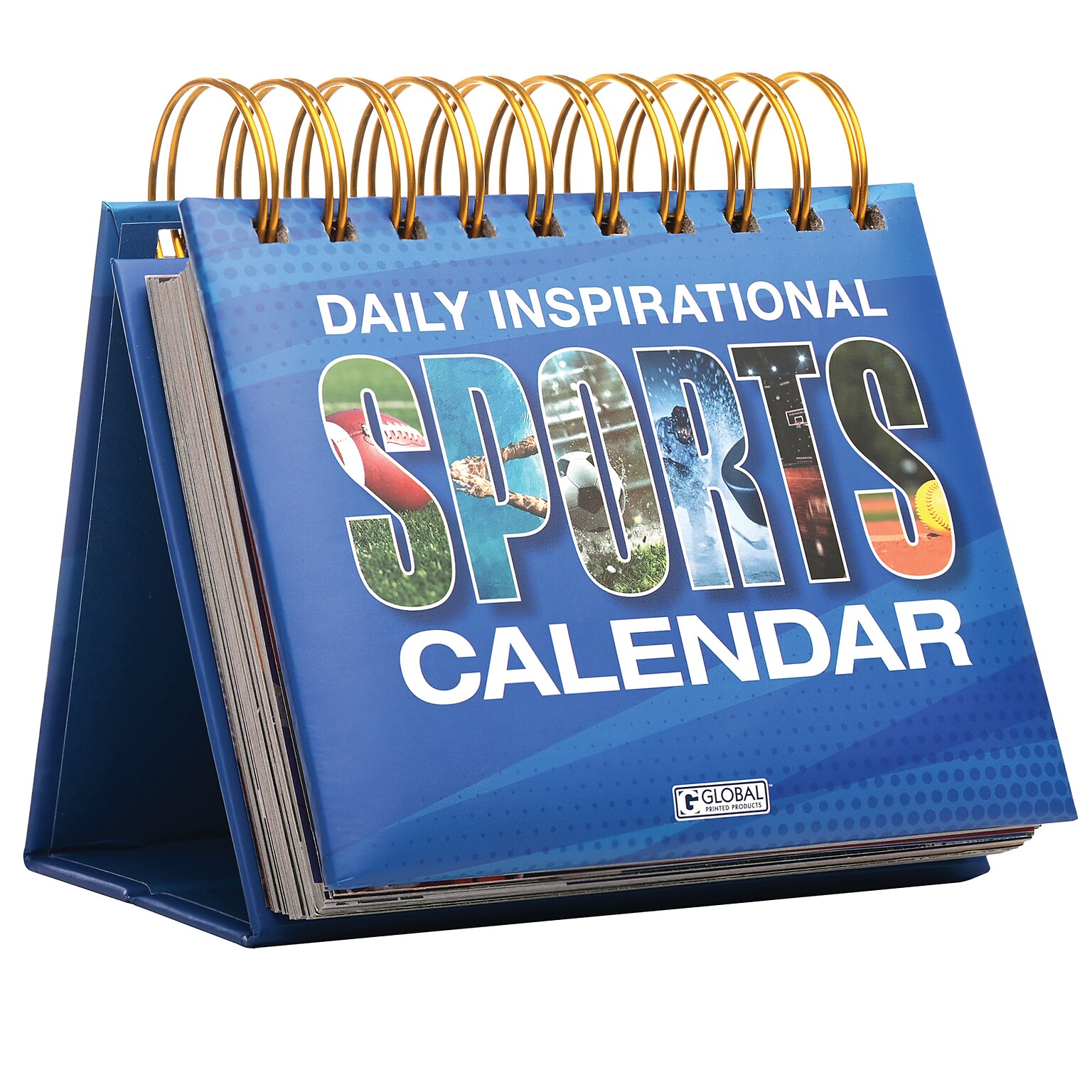 2026 Global Printed Products Sports 6 x 6 Day-to-Day Calendar (GPP-PC-01)