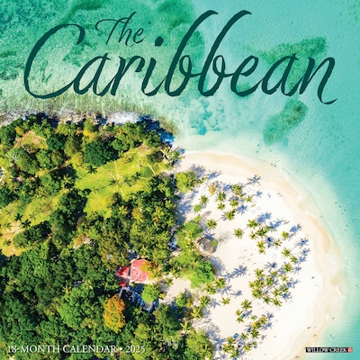 2025 Willow Creek Caribbean 12 x 12 Monthly Wall Calendar (42168)