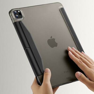 SaharaCase Venture Series Tri-Fold Case for iPad Pro 11" (M4 2024/M5 2025), Scorpion Black (TB00389)