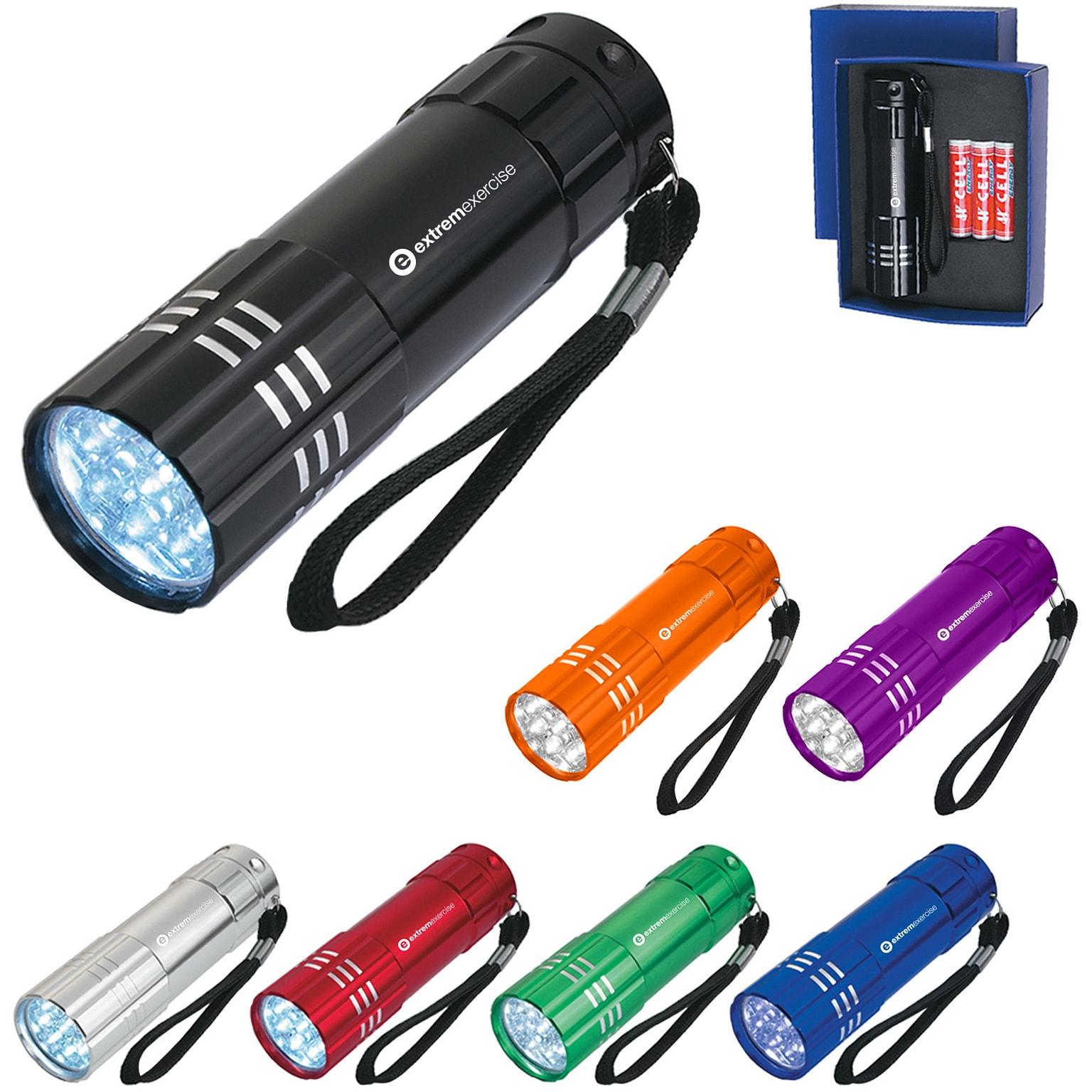 Custom Aluminum LED Flashlight