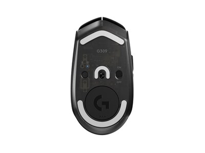 Logitech G309 Lightspeed Wireless Optical Gaming Mouse, Black (910-007197)
