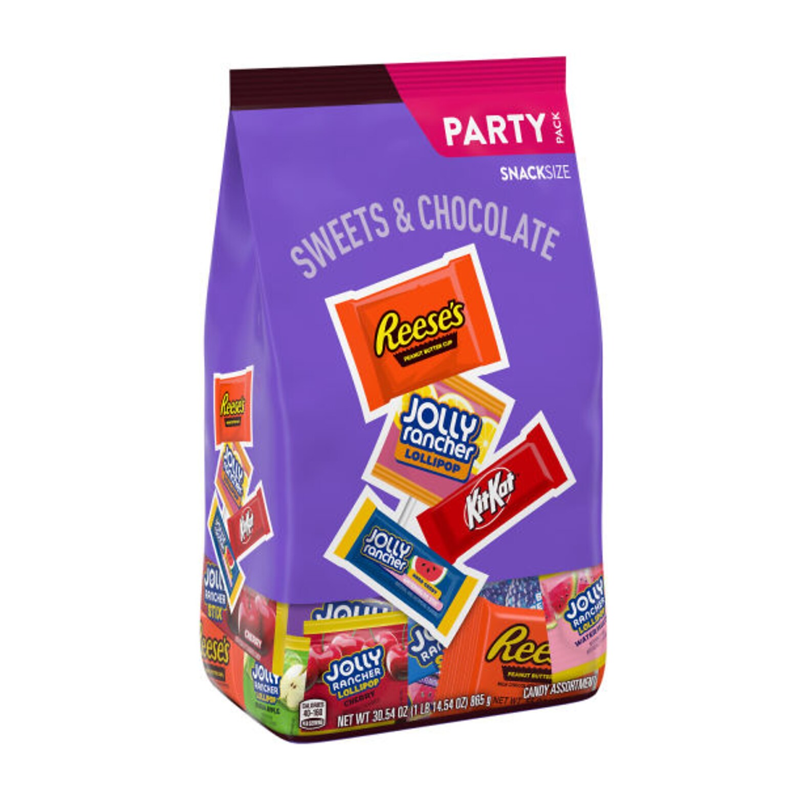 Hersheys Sweets & Chocolate Candy Variety Party Pack, 30.54 oz. (HEC93942)