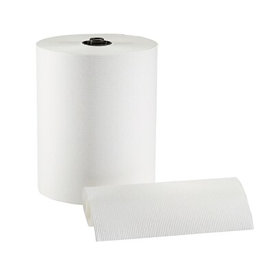 enmotion Flex Hardwound Paper Towels, 1-ply, 550 ft./Roll, 6 Rolls/Carton (89730)