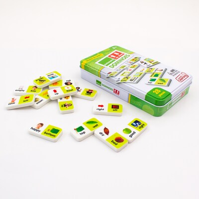 Junior Learning Antonyms Match & Learn Dominoes, Pack of 2 (JRL666-2)