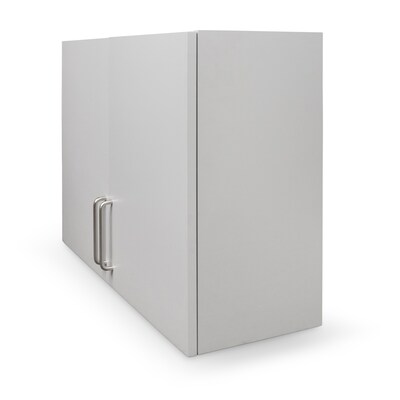 Viva Comfort 24"H x 36"W Wall Mounted Medical Cabinet, 2-Doors, Gray (ADI902-WALL36-G-MK)