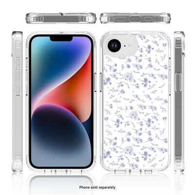 SaharaCase Inspire Series Phone Case for iPhone 16e, Shock Absorbing, Floral (CP00825)