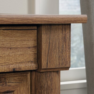 Sauder Palladia 53"W Computer Desk, Vintage Oak (422002)