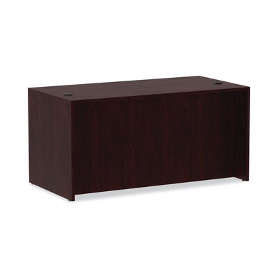 Alera™ Valencia Series Executive Suites in Mahogany, Straight Front Desk Shells, 60"W