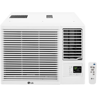 LG 230-Volt 23,000 BTU Window Air Conditioner with Remote, White (LW2423HR)