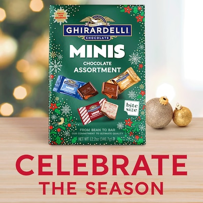 Ghirardelli Minis Chocolate Assortment Bag, 10.6 oz., 40/Pieces (10005167)