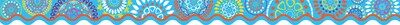 Barker Creek Double-Sided Scalloped Border, 36 x 2.25, Moroccan, 13/Pack (LL975)