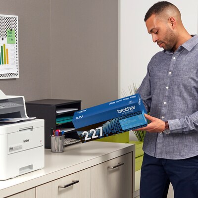 Brother TN-227 Cyan High Yield Toner Cartridge  (TN227C)