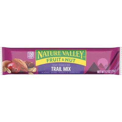 Nature Valley Fruit & Nut Nutrition Bar, 16 Bars/Box (GEM1512)