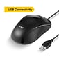 NXT Technologies™ Optical USB Mouse, Black (NX60905)