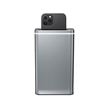 simplehuman Cleanstation Phone Sanitizer, Matte Silver (ST4003)