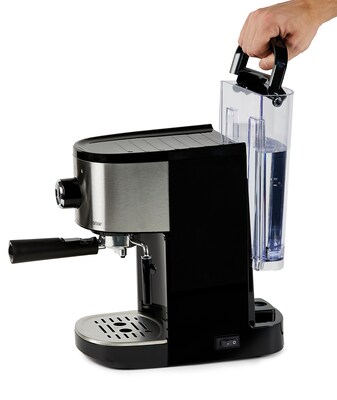Capresso 2-Cups Pump/Automatic Espresso Machine, Silver (120.05)