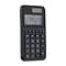 Staples 8-Digit Solar and Battery Basic Pocket Calculator, Black (ST130-CC)