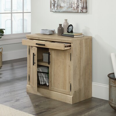 Sauder Aspen Post 30"H Storage Cabinet, Prime Oak (427015)