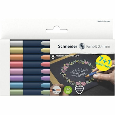 Schneider Metallic Rollerball Pens (REDML05011502)