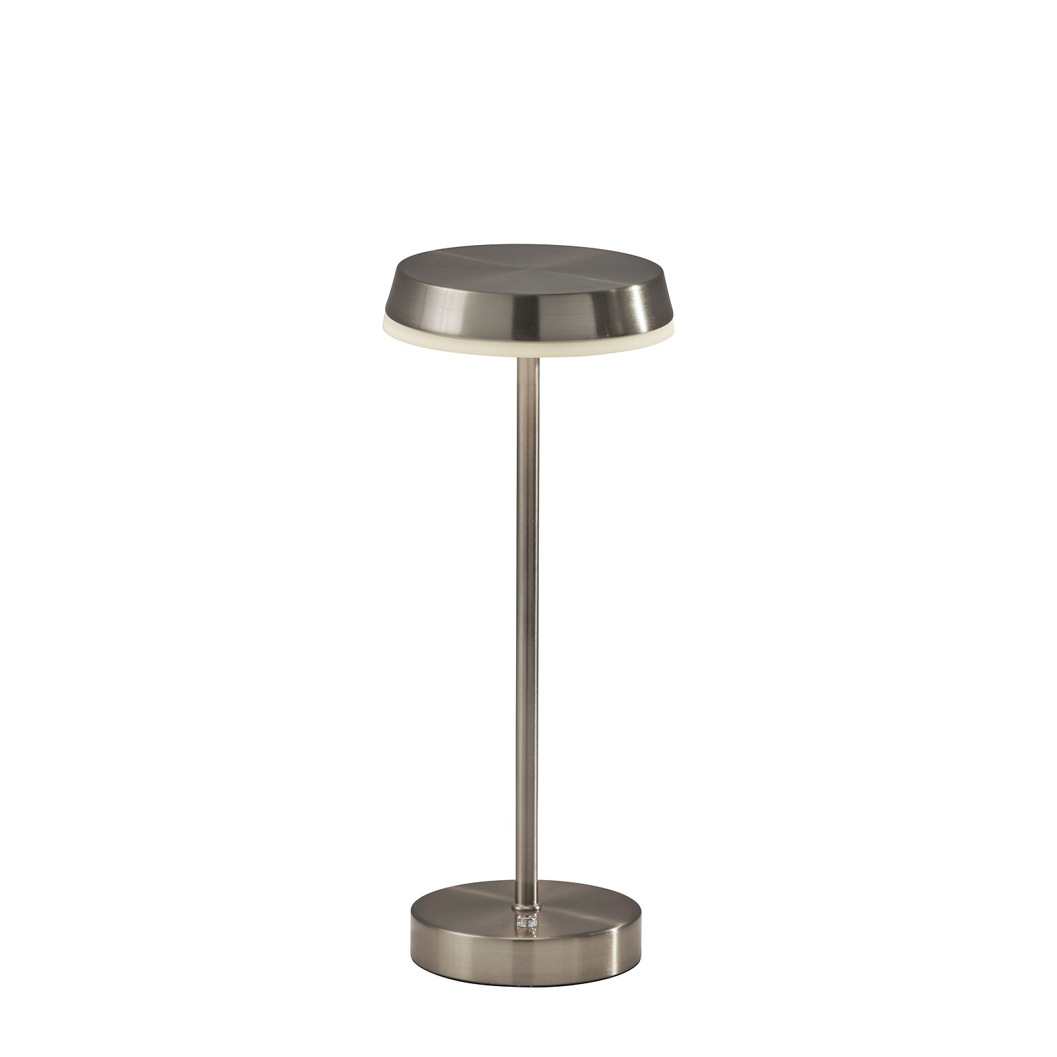 Adesso Tommy LED Table Lamp, Brushed Steel (2600-22)