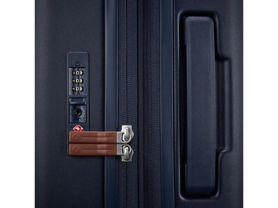 Samsonite Virtuosa 23" Hardside Carry-On Suitcase, 4-Wheeled Spinner, TSA Checkpoint Friendly, Navy (149176-1596)