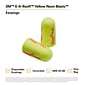 3M E-A-Rsoft Yellow Neon Blasts Earplugs, Uncorded, Poly Bag, Regular Size, 200 Pairs/Case (312-1252)