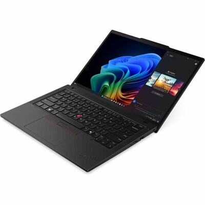 Lenovo ThinkPad T14 Gen 6 14" AI Laptop, Copilot+ PC, Intel Core Ultra 5, 2.1GHz, 32GB RAM, 512GB SSD, Windows 11 Pro, Black