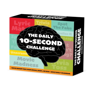 2027 Willow Creek Daily 10-Second Challenge 5.4 x 6.2 Day-to-Day Calendar (64979)