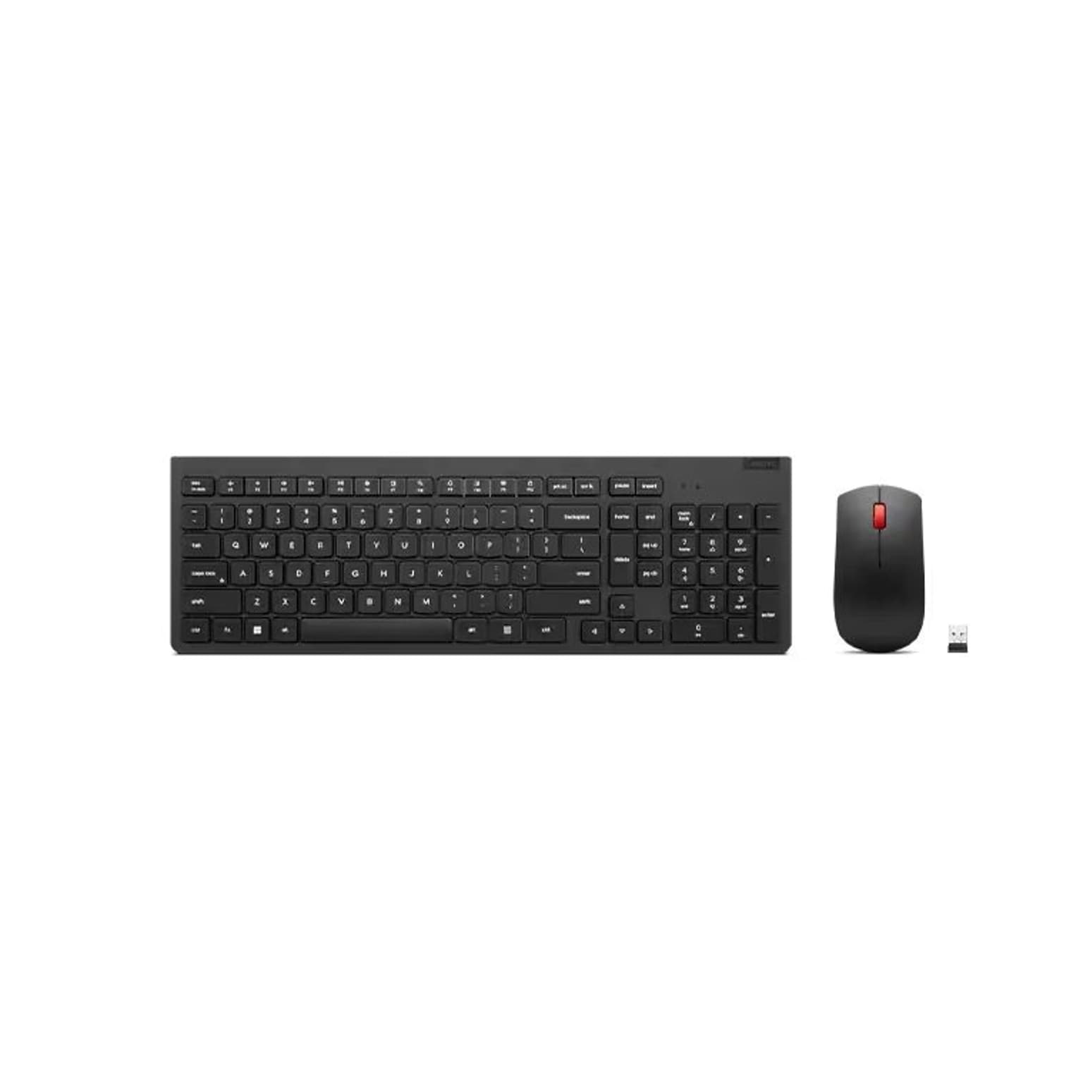 Lenovo Essential Wireless Combo Keyboard & Mouse Gen2, Black (4X31N50708)