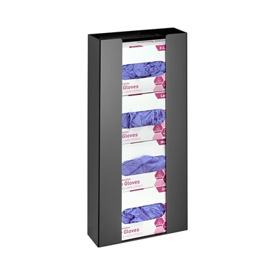 Viva Comfort 4 Box Glove Dispenser, Black (902-04-BLK)