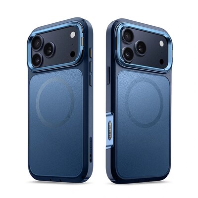 i-Blason Ares Flip Magsafe Rugged Case for iPhone 17 Pro Max, Shock Absorbing, Azure (iPhone2025Max-AreFlip-GSSP-Azure)