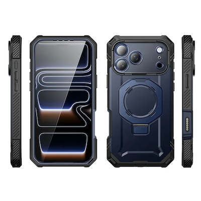 SUPCASE UBGrip Pro MagSafe Case for iPhone 17 Pro, Shock Absorbing, Azure (SUP-iPhone2025Pro-GripPro-GSSP-Azure)