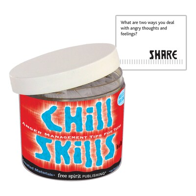 Free Spirit Publishing Chill Skills In a Jar, Multicolored (SEP140952)