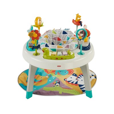 Fisher-Price 3-In-1 Jungle Sit-To-Stand Activity Center (FPV61)